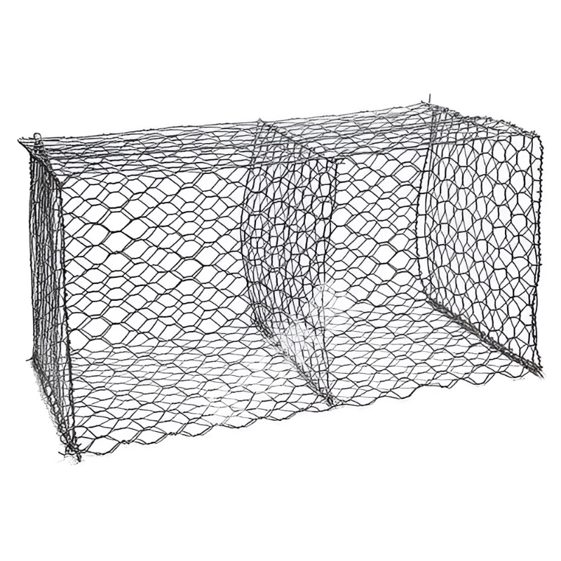 Hot-Dipped Galvanized Gabion Box 2x1x1m Double-Twist